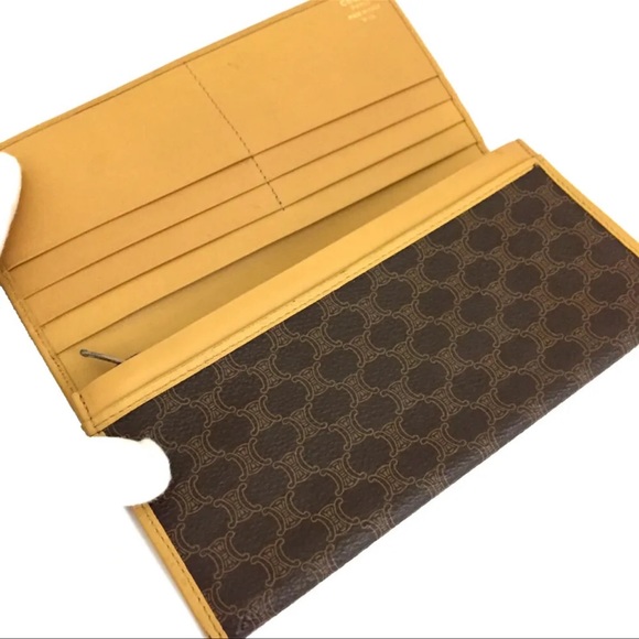 CELINE Macadam PVC Long Bifold Wallet /1E7049 - Picture 2 of 4